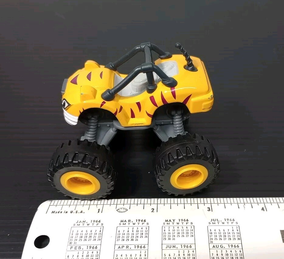 Blaze And The Monster Machines Die-cast Race Car Stripes Tiger