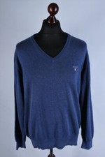 Gant V Neck Classic Jumper Size L