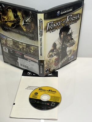 Prince of Persia: The Two Thrones CIB (Nintendo GameCube, 2005) NO MANUAL