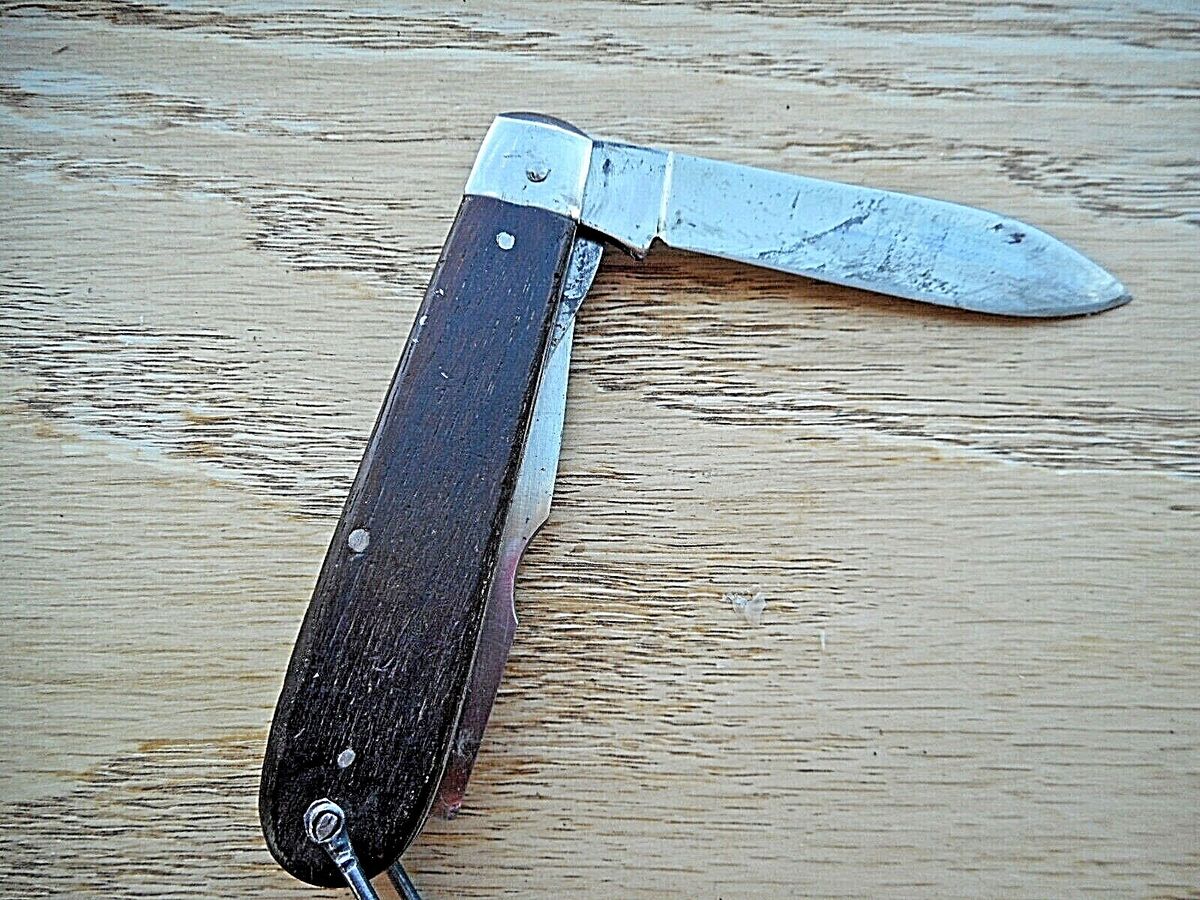 Pocket Knife Sabre Linesman 635 2-Blade-Rosewood Japan Pocket Knife Sabre Linesman 635 2-Blade-Rosewood Japan