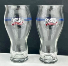 Set of 2 Samual Adams Boston Lager "Take Pride in Your Beer" 16oz Beer Glasses