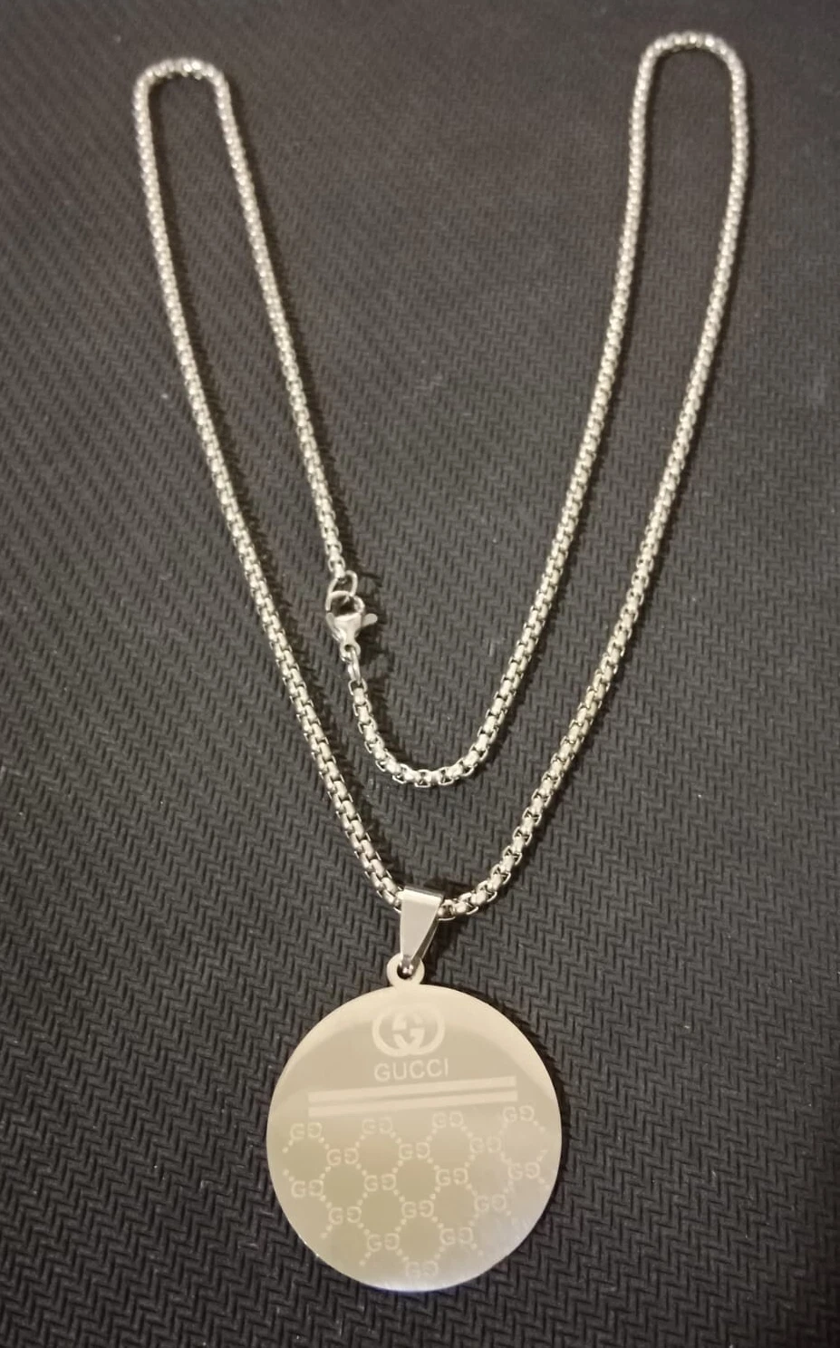 Gucci Catena Acciaio Inox Catena Tono Argento