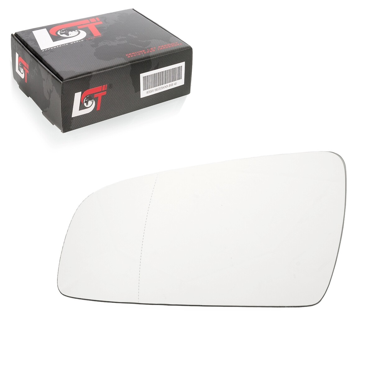 Exterior Mirror Left Adhesive Aspherical for Opel Zafira B 05-08