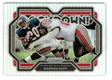 WARREN SAPP #24 2021 PANINI PRIZM BUCCANEERS LOCKDOWN SILVER