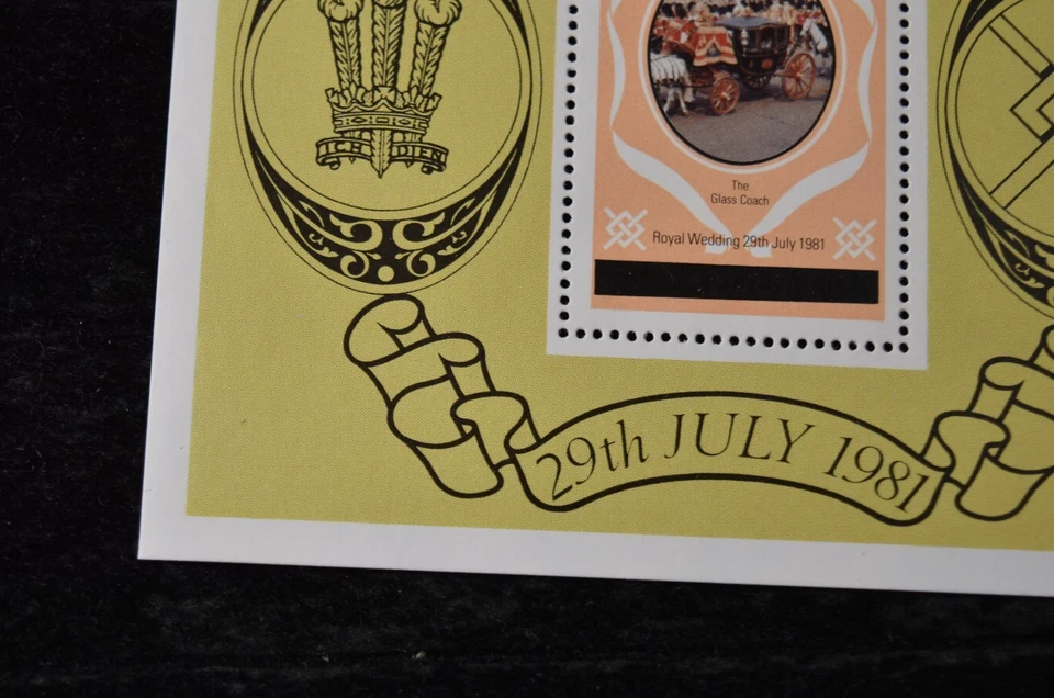 CAICOS ISLANDS 1981 ROYAL WEDDING M/S S CD331 MNH - Image 3 of 3