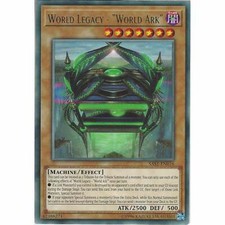 Yu-Gi-Oh! TCG: World Legacy - "World Ark" SAST-EN016 - Rare Card - Unlimited Ed