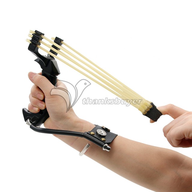 New Powerful Ebony Slingshot Catapult F Hunter Outdoor Hunting Game Sling Shot