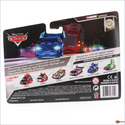 Disney Pixar Cars 2 Yokoza and Chisaki - 2013 Tuners 2-pack