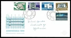 SG05C NETHERLANDS 1969 FDC Summer charity - architecture  NVPH E94