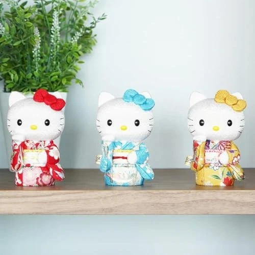 Invitación Hello Kitty Rojo Feng Shui Artesano Tradicional Toko Kakinuma - Imagen 4 de 4