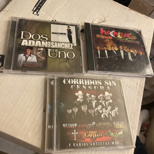 Lot of three Spanish / Hispanic music  used CDS 