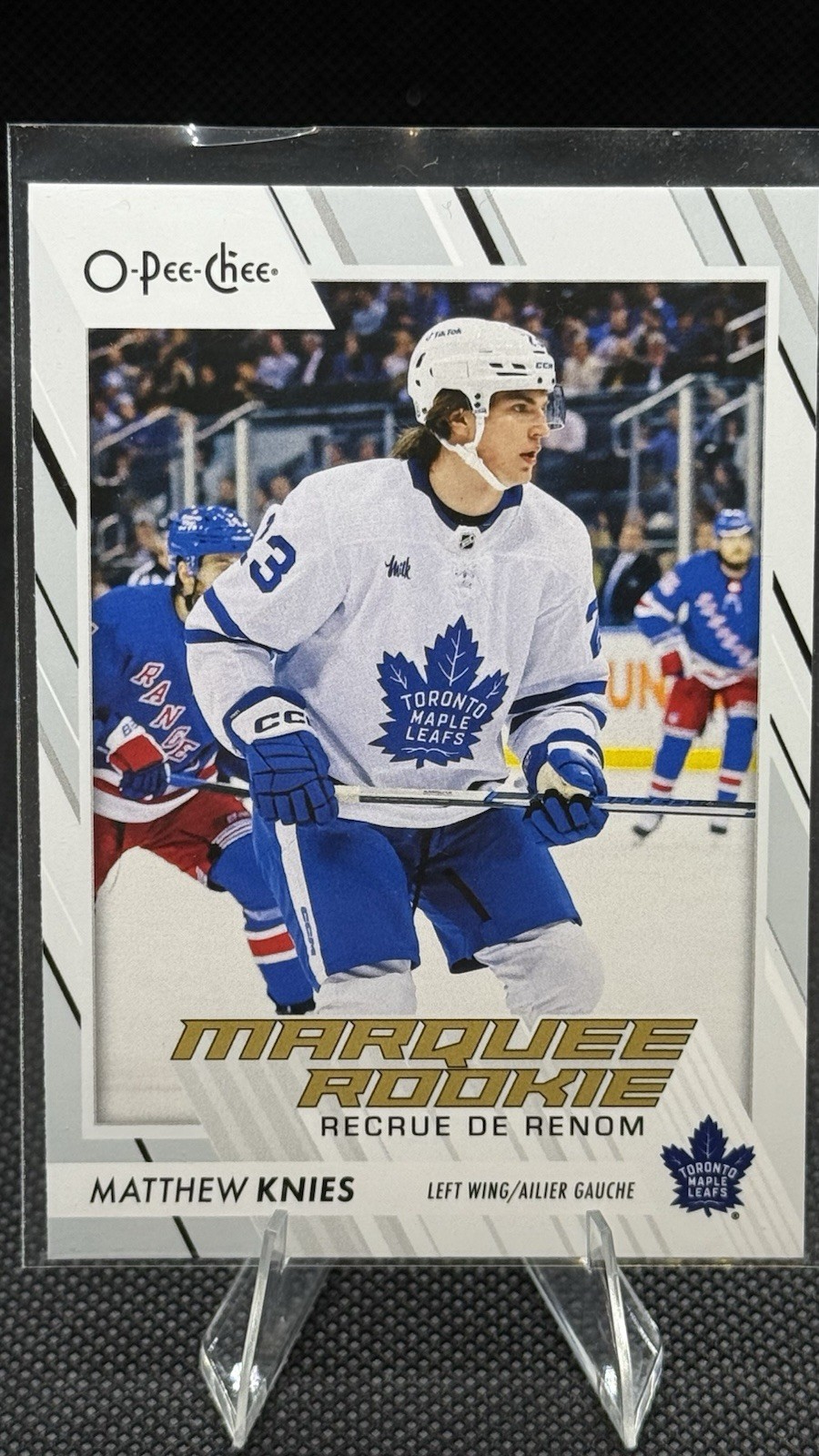 Matthew Knies 2023-24 O-Pee-Chee Marquee Rookie #573 RC Toronto Maple Leafs