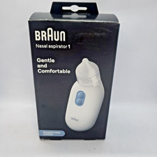 Braun Nasal Aspirator 1 Electric Nose Suction Digital Baby Clean BNA100EU New