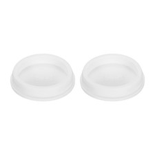 2Pcs White Plug Holes, Rubber Button Plug for 81mm / 3.2" Hole
