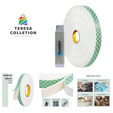 Double Sided Foam Tape for Craft and Card Making Projects, Heavy Duty Adhesiv...