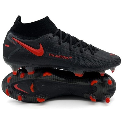 Nike Phantom GT FG ELITE 'Black/Chile Red/Dark Smoke Grey'