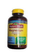 Nature Made Magnesium Oxide 400 mg Softgels, Extra Strength Exp: Sep 2026