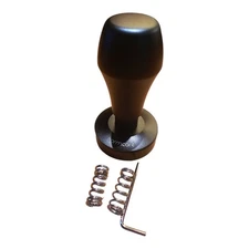 Normcore 53.3mm Espresso Tamper V4, Spring-loaded Coffee Tamper Black