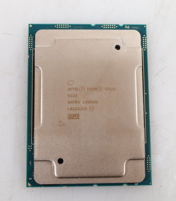Intel Xeon Gold 5222 SRF8V 4-Core 3.8Ghz 16.5MB 105W FCLGA3647 64-bit Processor