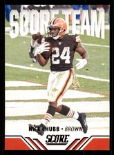 2021 Score #ST9 Nick Chubb Score Team Cleveland Browns