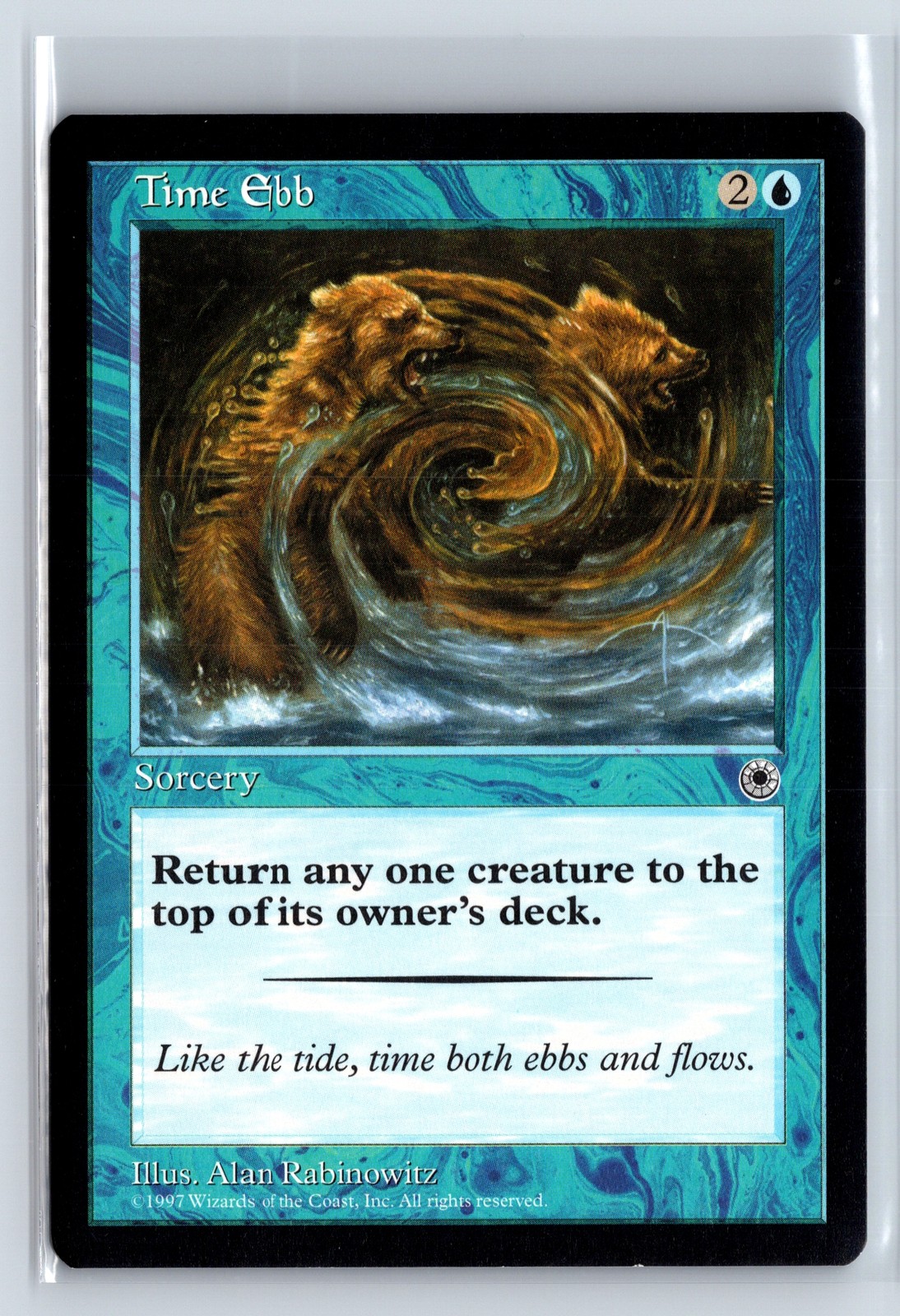 TIME EBB – MTG Magic the Gathering Card – Portal – Common