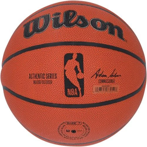 Алекс Английский Denver Nuggets Подписанный Wilson Подлинная Серия Баскетбол с HOF Insc - Изображение 3 из 3