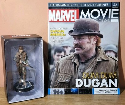 Marvel Movie Collection Ausgabe 43 Dum Dum Dugan Magazin und Statue 