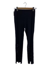 PLEATS PLEASE ISSEY MIYAKE Nylon Bottom Pants Black Size M PP72LF934 EK AIB