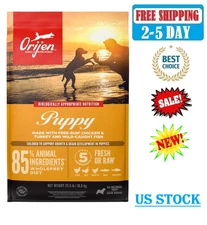 ORIJEN Grain Free High Protein Dry Dog Food Puppy Recipe 23.5lb Bag NEW!