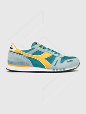 Diadora Titan Trainers Sky/Yellow