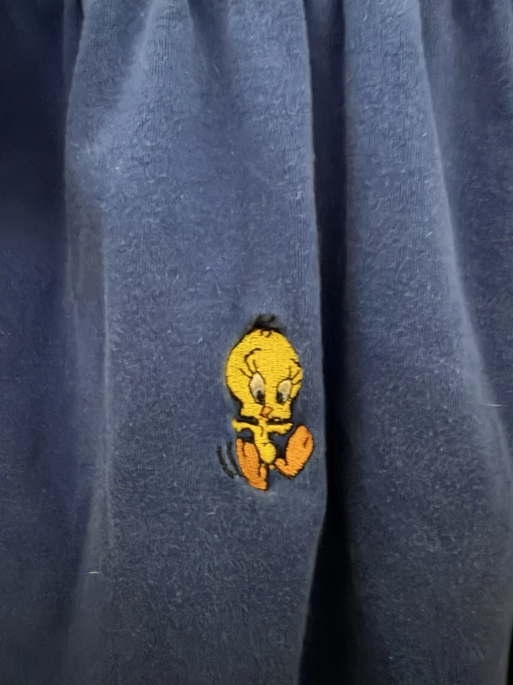 Vestido Azul Acme Bebé Años 90 Looney Tunes Piolín Y Bichos Conejito Niñas 24m Foto 3 de 4