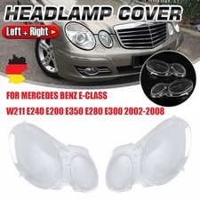 2er Scheinwerferglas Streuscheibe Links Rechts Für 2002-2009 Mercedes Benz W211 2er Scheinwerferglas Streuscheibe Links Rechts Für 2002-2009 Mercedes Benz W211