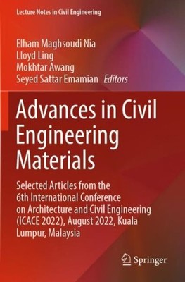 Advances in Civil Engineering Materials : Selected Articles from the 6th Inte...
