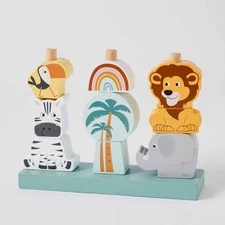 Zookabee Kids Education Toy Stacking Animal Puzzle