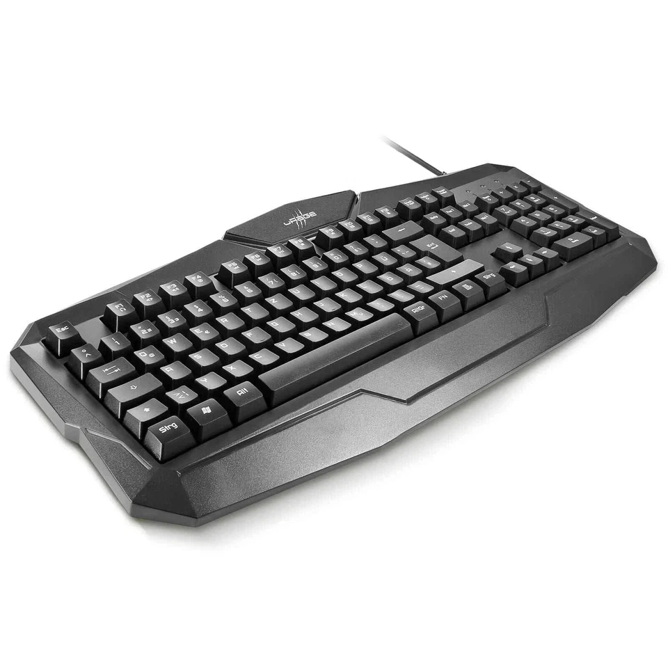 HAMA uRage USB Gaming-Keyboard Exodus 100 Deutsche QWERTZ Tastatur Anti Ghosting