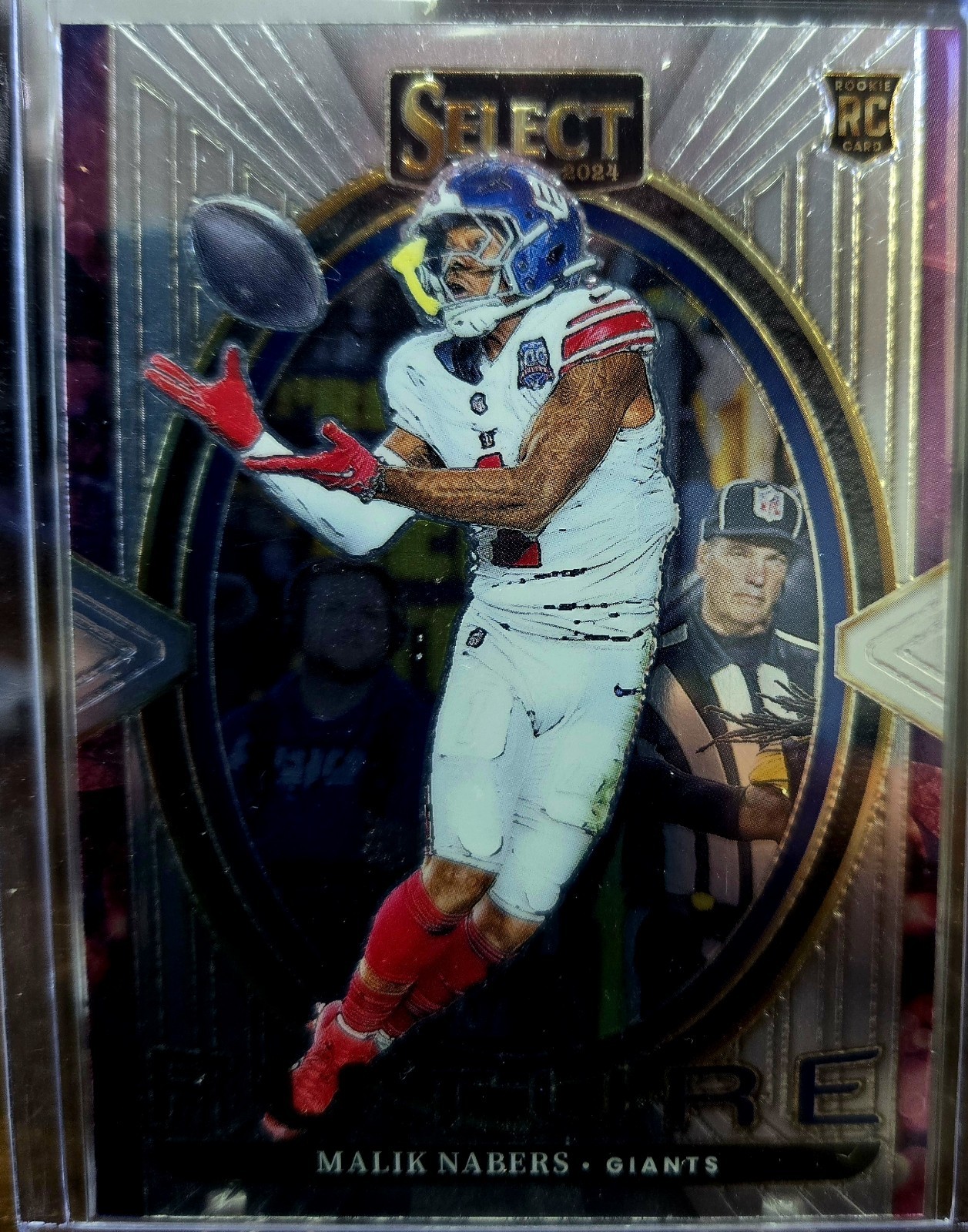 2024 Panini Select - Select Future Malik Nabers #2 (RC)