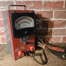 VINTAGE SUN VOLT IGNITION TESTER GAUGE