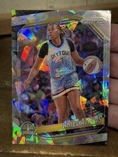 2025 Panini WNBA Prizm Ariel Atkins Cracked Ice Prizm #13 Chicago Sky