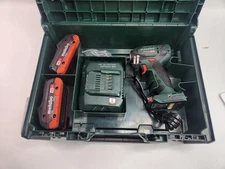 602396520 Metabo 18V Cordless Impact Driver Kit 2 LiHD Batteries  SSD