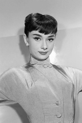 Audrey Hepburn 1953 Photo Poster, Unframed Poster Wall Art Decor