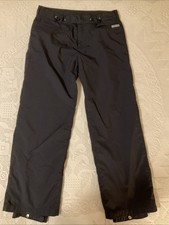 Roxy X-Series Snow Pants Women  s L Lined Black Snowboarding Skiing Waterproof