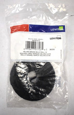 Leviton Hook  Loop Bulk Roll 15' L Black 203-43115-15 Genuine OEM Wrap