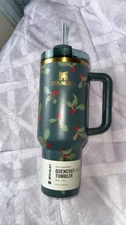 Stanley Holiday Botanicals 40oz Stainless Steel H2.0 Flowstate Quencher NEW