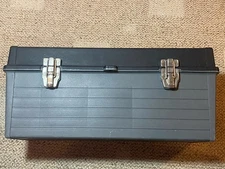 Contico Plastic Black & Gray w/ Divided Tool Tray Socket 22"