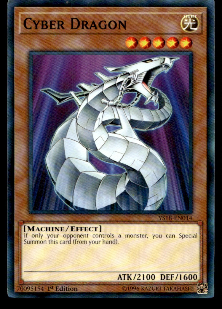 Cyber Dragon Starter Deck: Codebreaker YS18-EN014 MP YuGiOh TCG