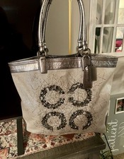 COACH  2011 limited Edition Audrey Tote Cryst...