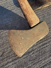 Vintage True Temper? Single Bit Axe Hatchet Head Unmarked BH