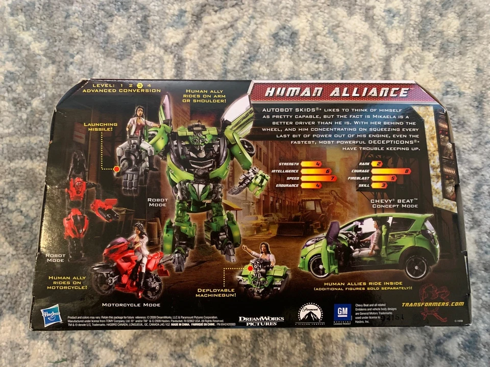 Transformers Revenge of the Fallen Human Alliance SKIDS-ARCEE-MIKAELA Nuevo Precintado Foto 3 de 4