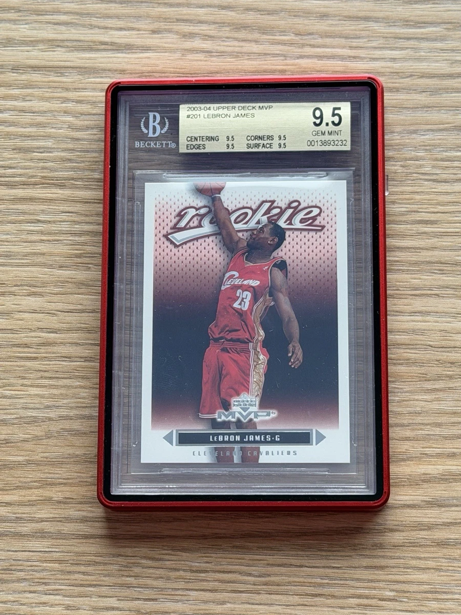 LeBron James Grade 9.5 Basketball Rookie Sports Trading Cards