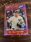 2026 Topps Heritage • Aaron Judge Pink Sparkle Glitter All-Stars #10